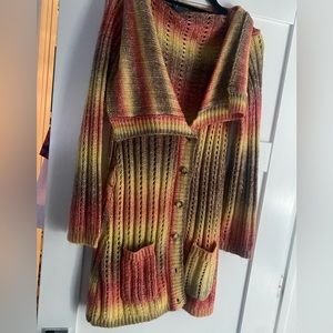 Modcloth trendy knitted cardigan size small, never worn